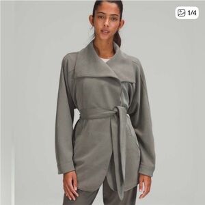 Lululemon softstreme belted wrap jacket